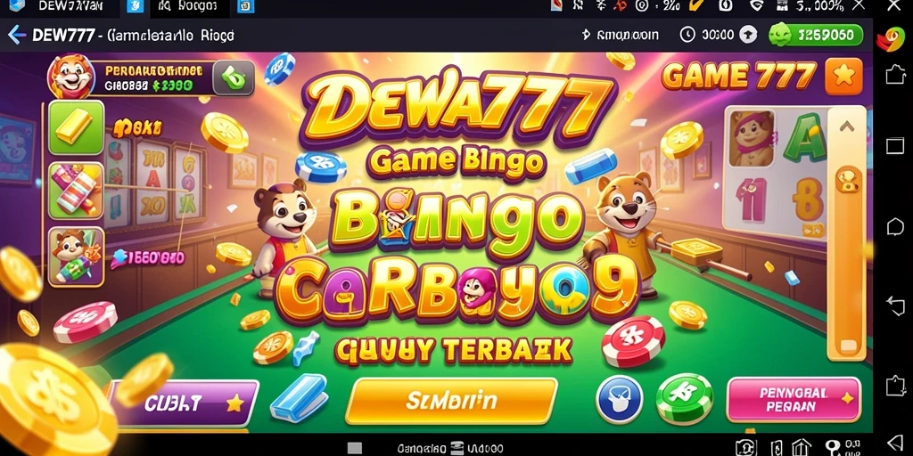 Tampilan menarik gameplay Bingo DEWA777 dengan banyak interaksi pemain.