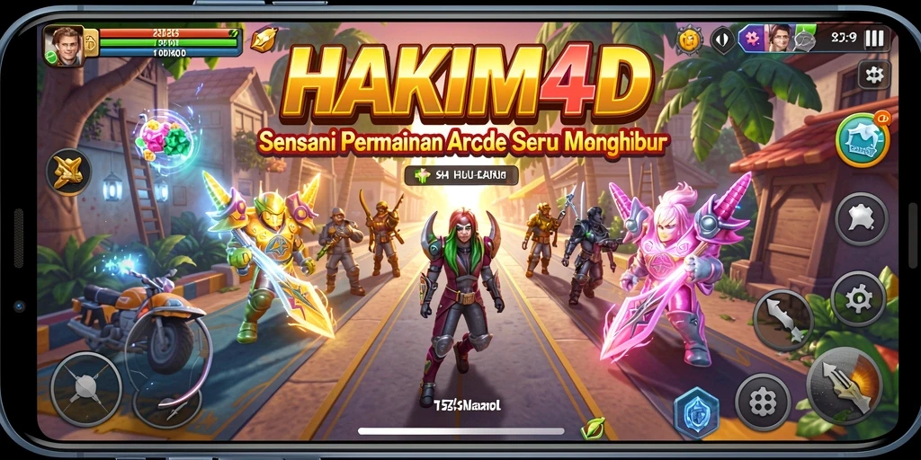 Gameplay seru HAKIM4D dengan tantangan menarik.