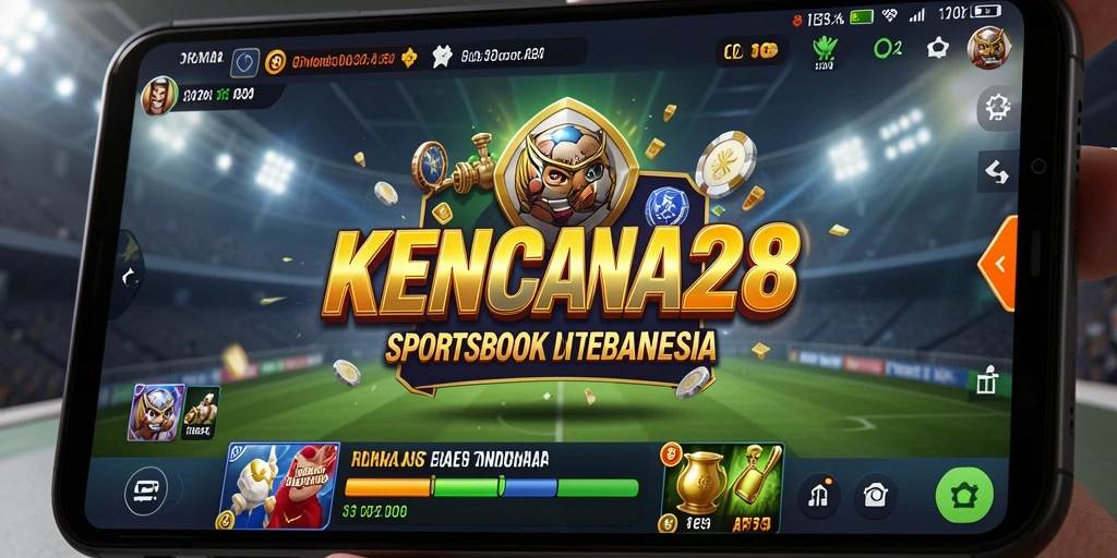 Screenshot KENCANA28 menampilkan antarmuka taruhan olahraga yang menarik.