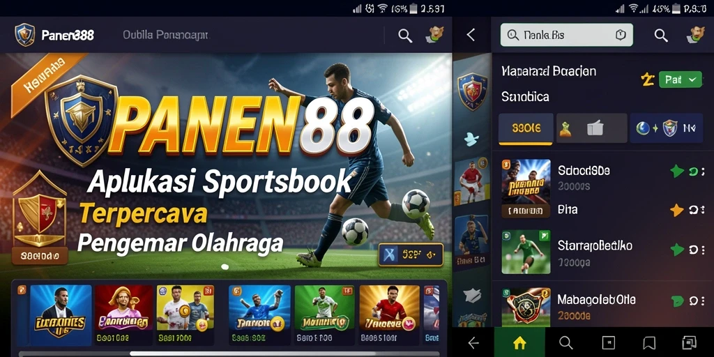 Tampilan screenshot gameplay Sportsbook PANEN88 yang menarik.