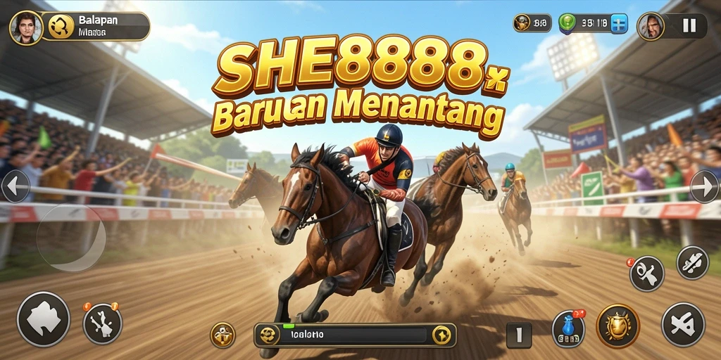 Gameplay seru dari balapan kencang di SHE888.