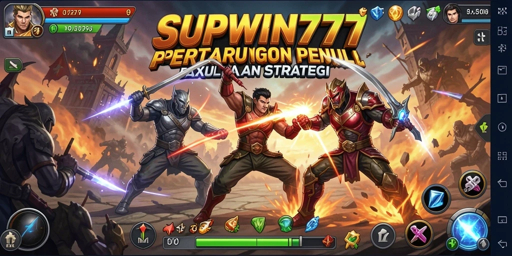 Tampilan gameplay SUPWIN777 yang seru dan mendebarkan.